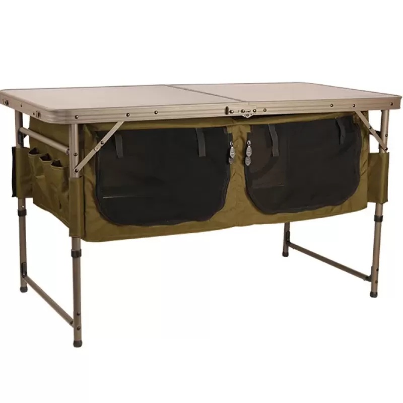 Fox Session Table With Storage<Carp Bivvy Accessories