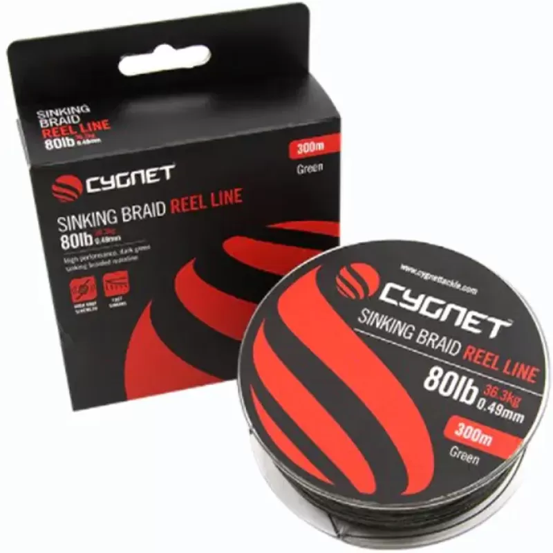 Cygnet Sinking Braided Fishing Reel Line 300m<Carp Line