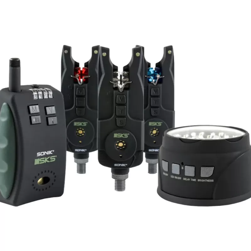 Sonik SKS Alarm and Receiver Set<Carp Bite Alarms