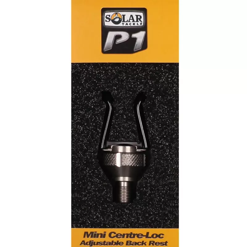 Solar Tackle Solar P1 Mini Centre-Loc Adjustable Back Rest<Carp Rod Support