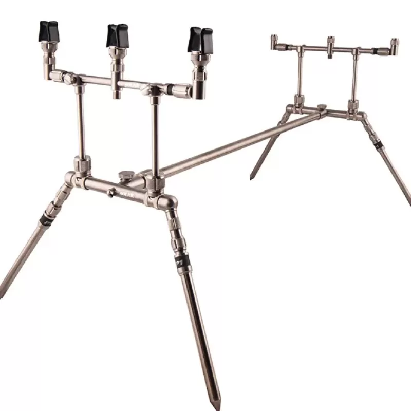 Solar Tackle Solar P1 Worldwide Pod Kit Inc 3 Rod Buzz Bars & Mini Back Rests<Carp Rod Pods