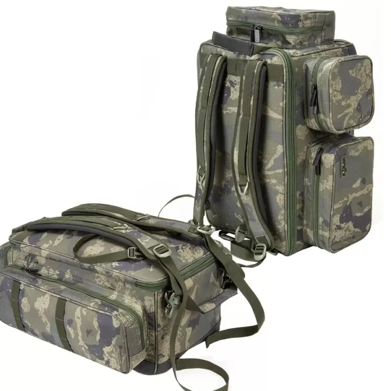 Solar Tackle Solar Undercover Camo Fishing Ruckbag<Carp Luggage