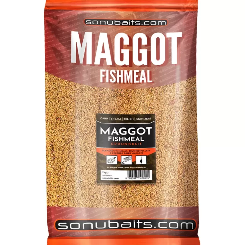 Sonu Baits Sonubaits Maggot And Fishmeal Groundbait 2kg<Specialist Bait & Additives