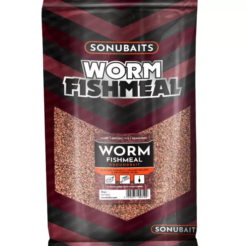 Sonu Baits Sonubaits Worm Fishmeal 2kg<Carp Bait & Additives