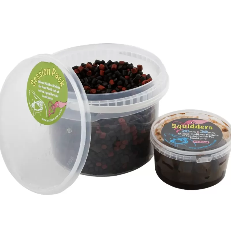 Catfish Pro Squidders Session Pack 1.5kg<Pike / Predator Bait & Additives