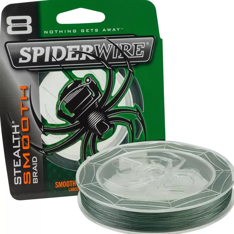 Spiderwire Stealth Smooth 8 Moss Green Braid<Pike / Predator Line