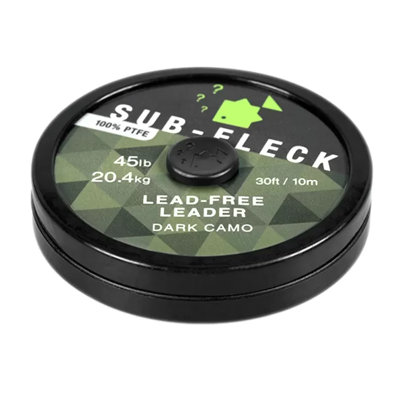 Thinking Anglers Sub Fleck Dark Camo Lead Free Fishing Leader<Carp Terminal Tackle