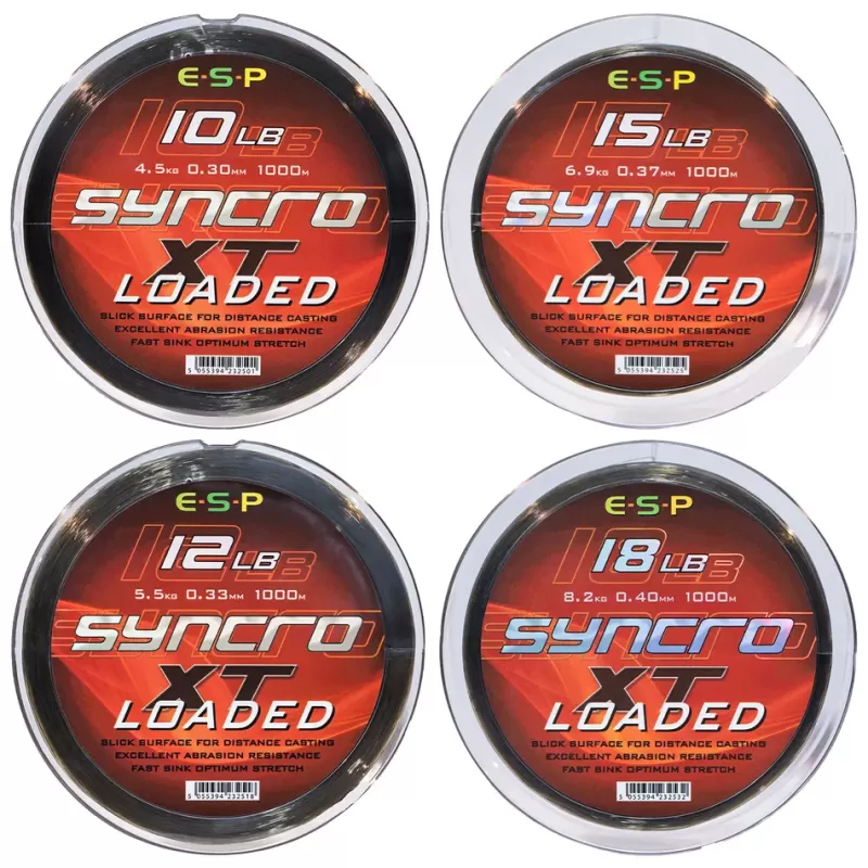 ESP Syncro XT Loaded Mainline<Carp Line