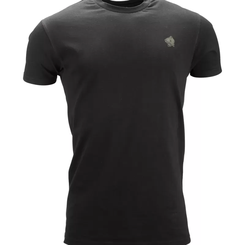 Nash Tackle Black Fishing T-Shirt<Carp Clothing