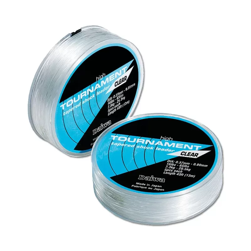 Daiwa Tapered Shock Leader Clear, Size: 1<Sea Terminal Tackle