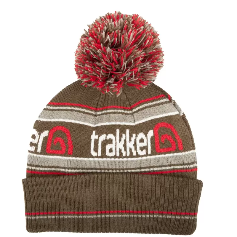 Trakker Team Bobble Beanie Fishing Hat<Carp Clothing