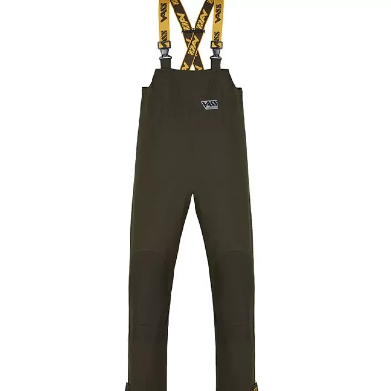Vass Team 175 Unlined Fishing Bib & Brace Khaki Edition 4<Pike / Predator Clothing