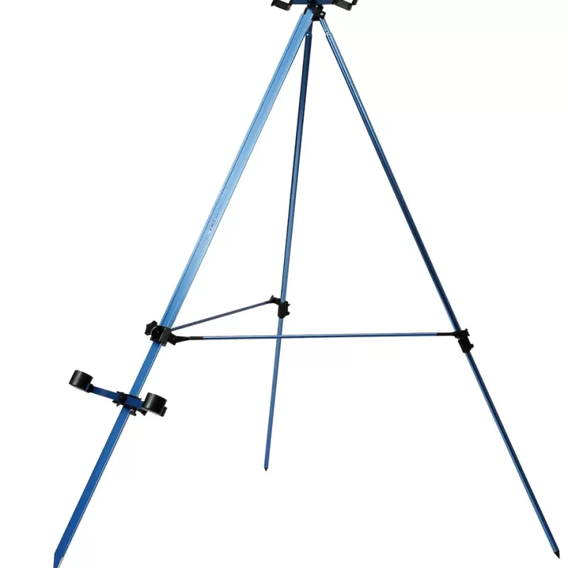 DAM Telescopic Surf Tri Pod Blue Anodized<Sea Rod Support