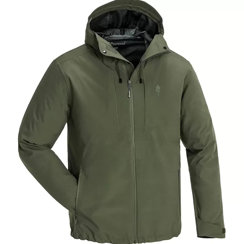 Pinewood Telluz Fishing Jacket Moss Green<Fly Clothing