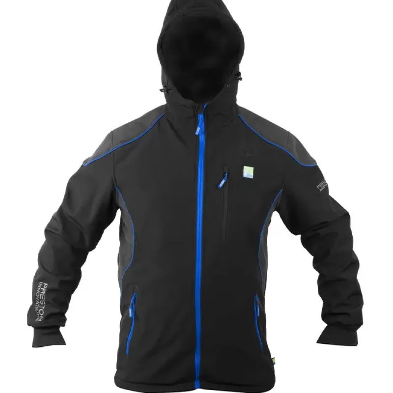 Preston Thermatech Heated Soft Shell Fishing Jacket<Coarse & Match Clothing
