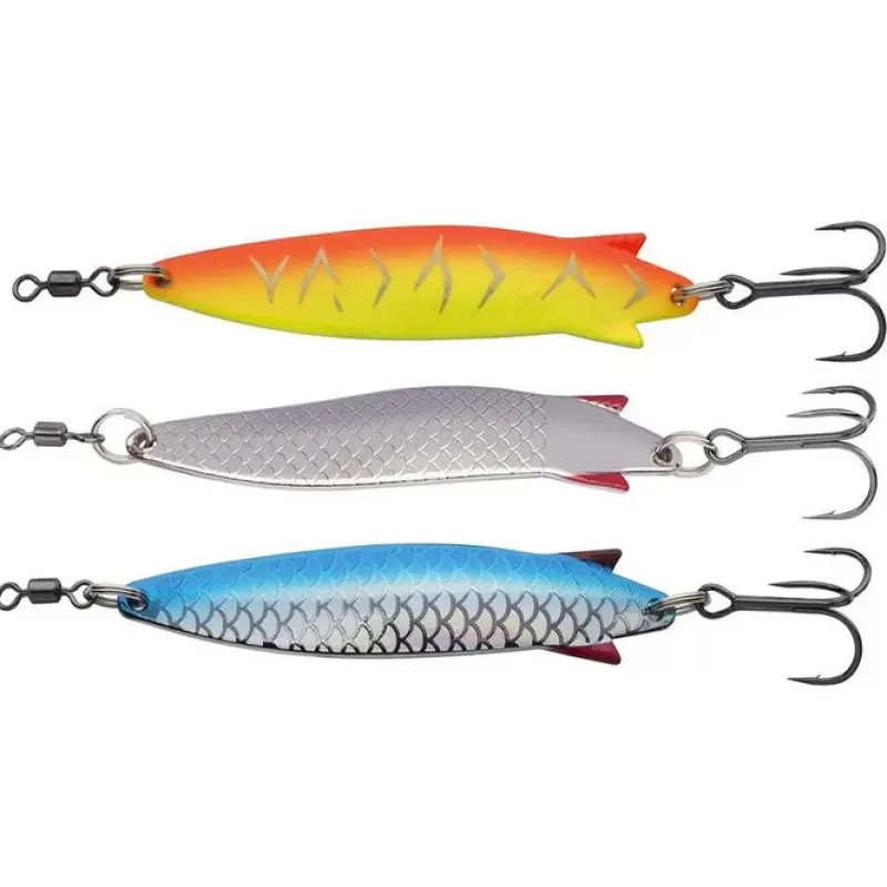 Abu Garcia Toby Fishing Spoons 3-Pack<Pike / Predator Lures