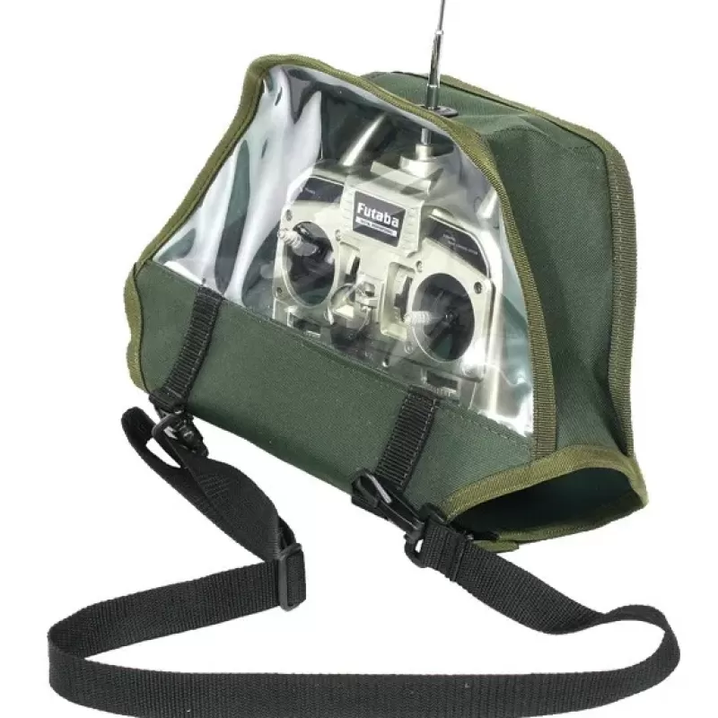 Angling Technics Transmitter Rain Pouch with Neck Strap<Pike / Predator Bait Boats