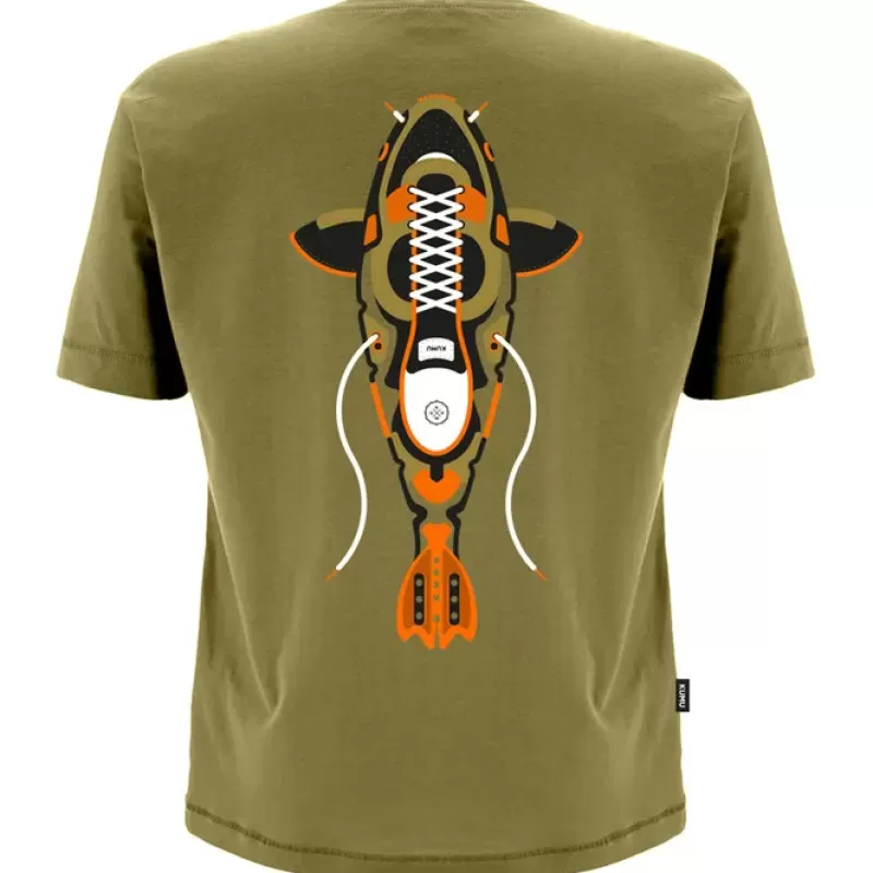 Kumu True Leather Fishing T-Shirt<Carp Clothing