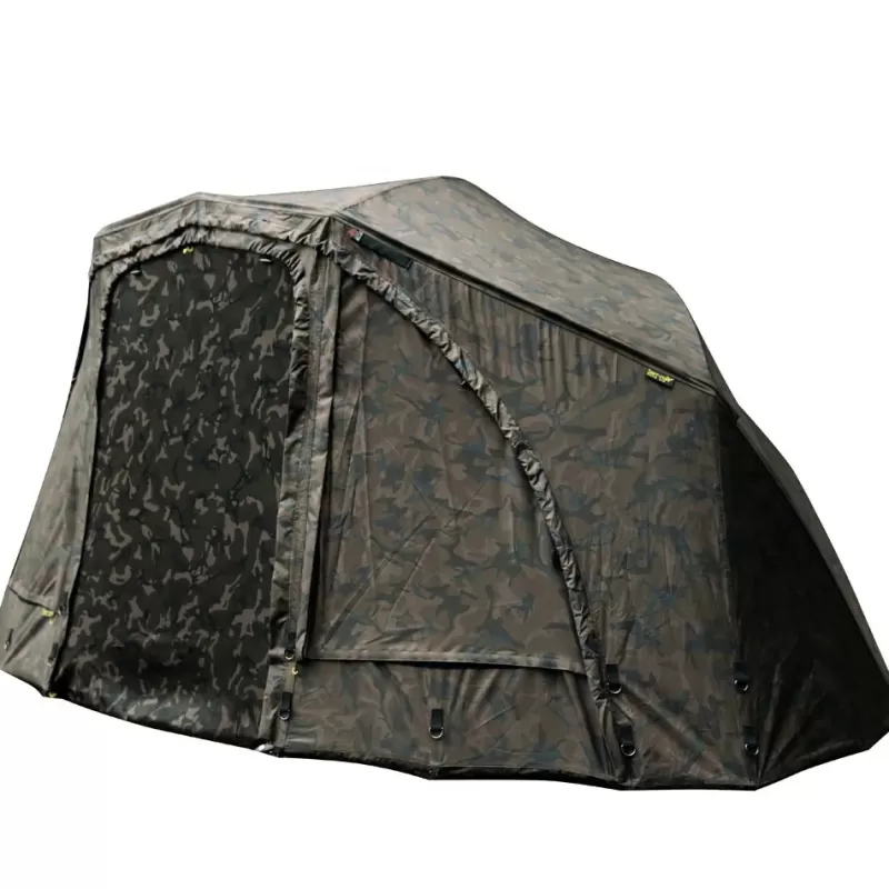 Fox Ultra 60 Camo Fishing Brolly System<Specialist Bivvies & Shelters