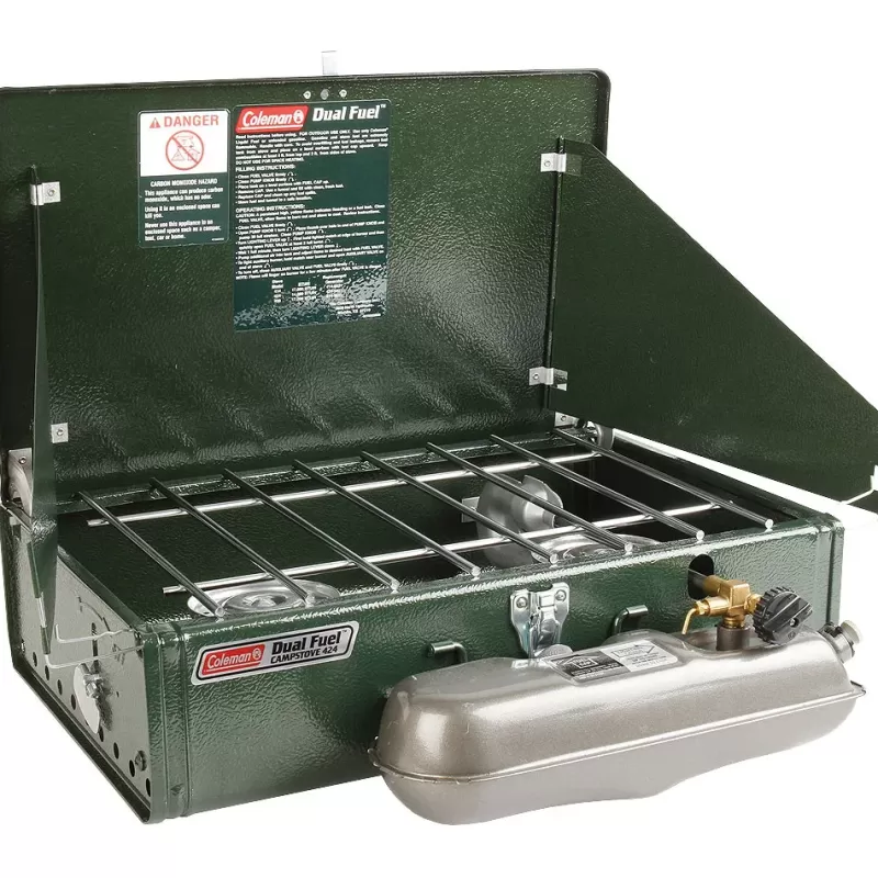 Coleman Unleaded 2 Burner Fishing Stove<Pike / Predator Cooking Equipment