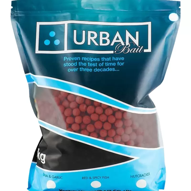 Urban Baits Urban Bait Red Spicy Fish Shelf Life Boilies 5kg<Specialist Bait & Additives