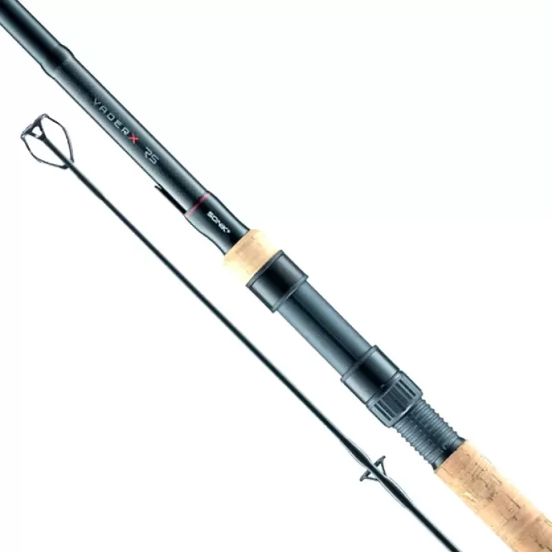 Sonik VaderX RS Cork Carp Fishing Rod & Reel Kits<Carp Rod & Reel Combo