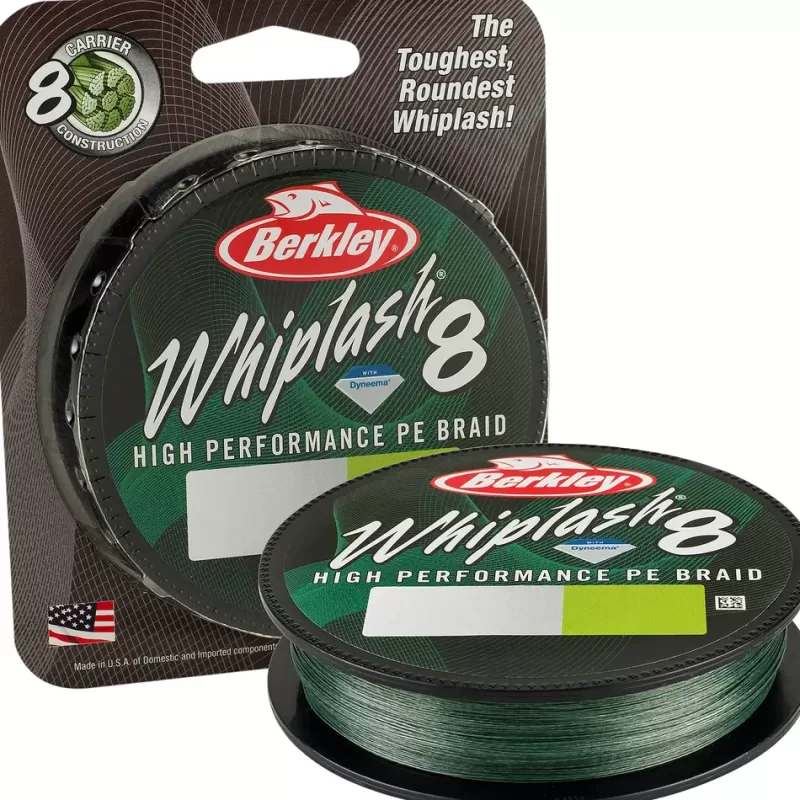 Berkley Whiplash 8 Braid Green 300m<Carp Line