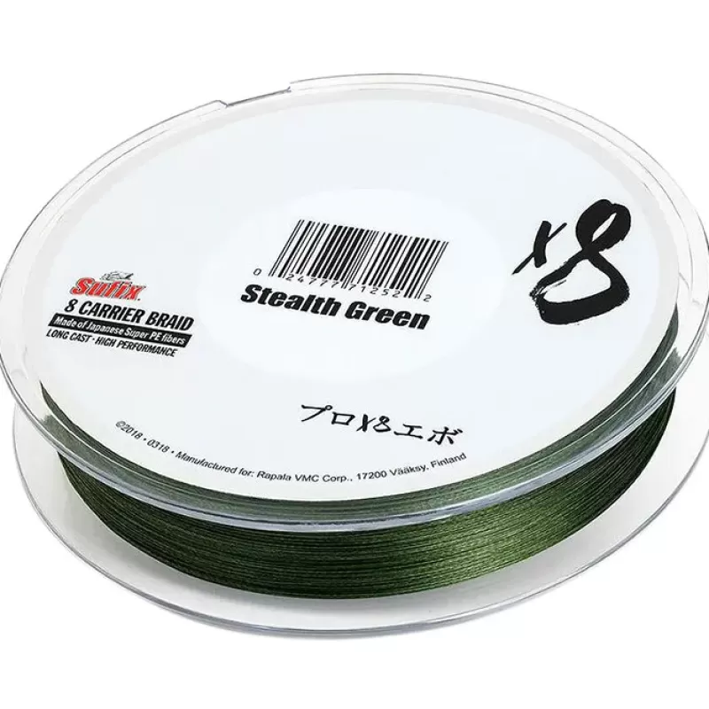 Sufix X8 Braid Stealth Green<Pike / Predator Line