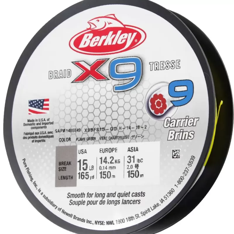Berkley X9 Braid<Pike / Predator Line