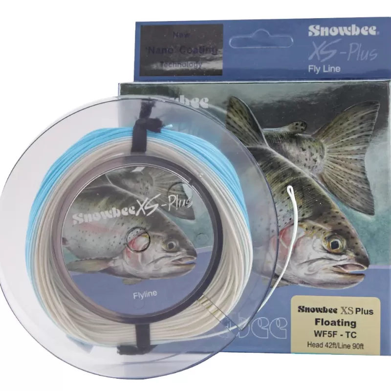 Snowbee XS Floating 2 Tone Line Blue Ivory<Fly Fly Lines