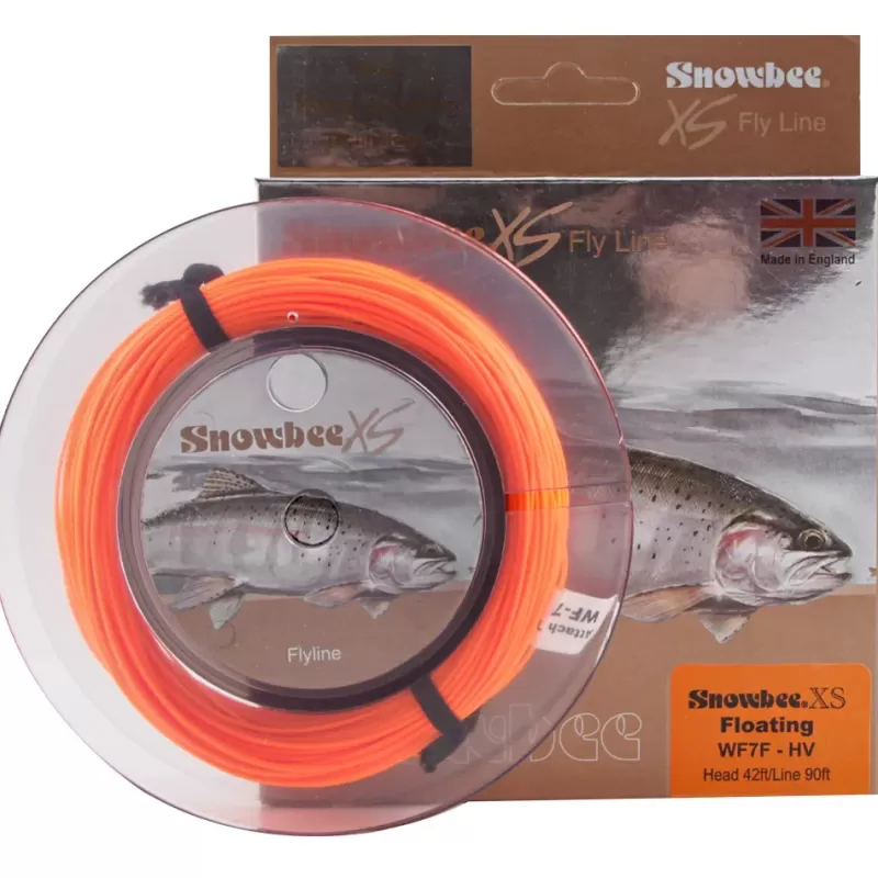 Snowbee XS Floating Line Hi-Viz Orange<Fly Fly Lines