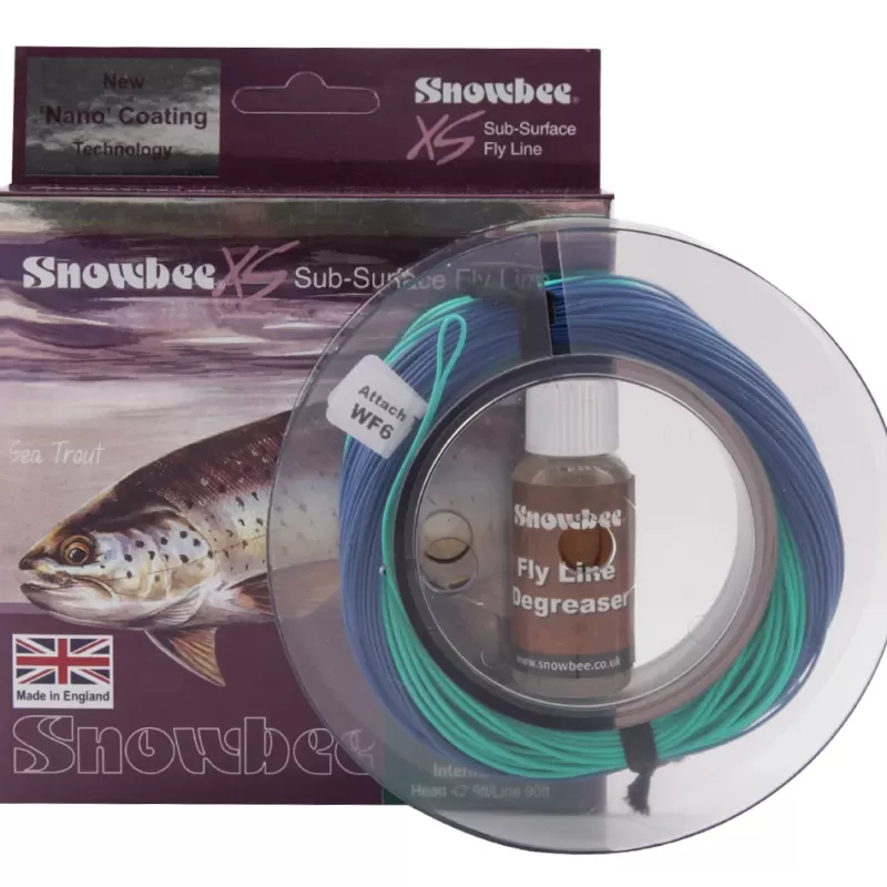 Snowbee XS Plus Kelly Blue Intermediate<Fly Fly Lines
